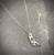 Char Collection Polished Small Silver Pendant Necklace by Iona Lundie