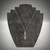 Char Collection Large Polished Silver Pendant on Necklace by Iona Lundie