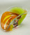 Golden Seaform in Orange and Lime Green by Jane Charles