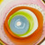 Yellow and Gold Stripy Bowl by Jane Charles