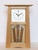Oak Clock with Leaded Glass Panel - Archie McDonald