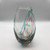 Flower Vase with Turquoise, Yellow and Pink - Jane Charles