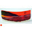  Small Horizon Panel in Red Fused Glass by Harmonies in Wood SOLD