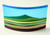Large Fused Glass Horizon Panel  Landscape by Harmonies in Wood SOLD