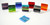  Fused Glass Small Sushi Dish Green, Purple & Blue by Harmonies in Wood SOLD 