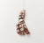 Char Collection Polished Bronze Necklace by Iona Lundie SOLD