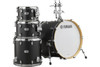 DRUM SET YAMAHA TMP2F4LCS LICORICE SATIN 4-Piece Shell Package