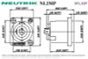 PLUG CHASS UNIX FEMALE NEUTRIK NL2MP 2PIN