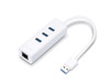 COMPUTER USB 3.0 3 PORT HUB GIGABIT ETHERNET ADAPTOR TP-LINK UE330