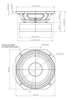 SPEAKER 18SOUND 6" 6M44