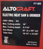 MEAT BAND SAW 10" ALTOCRAFT PT-MT ELECTRIC & GRINDER MTS2010