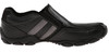 Footwear Skechers Men's Diameter Zinroy Slip-On Black Leather Loafer