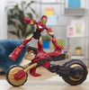 Toy Marvel Bend and Flex  Rider Iron Man Action Figure 6-Inch & Flexible 2-in-1 Motorcycle