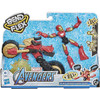 Toy Marvel Bend and Flex  Rider Iron Man Action Figure 6-Inch & Flexible 2-in-1 Motorcycle