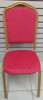 CHAIR WAITING GOLD & RED METAL WITH SPONGE NSC-2307