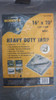 TARPAULIN SILVER 16' x 20' WORKSITE TARP-S1620 HEAVY DUTY