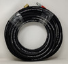 PRESSURE WASHER HOSE 4350PSI DIN 20022 I.D SNAP ON MALE AND FEMALE METAL 3/8" X 50'