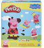 Toy Play-Doh Peppa Pig Stylin Set with 9 Non-Toxic Modeling Compound Cans