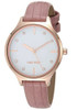 Watch Nine West Women's Crystal Accented Patterned Strap Blush 2556RGPK