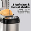 BREAD MAKER HAMILTON BEACH 29885 STAINLESS STEEL