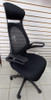 CHAIR OFFICE BLACK WITH HEAD & ARM REST SOHO 972556