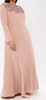 Dress Evening Lined Pink Plus Size