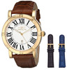 Watch Invicta Men's Specialty Set 42mm Stainless Steel and Leather Strap Quartz  Multi-color 13971