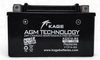M/CYCLE BATTERY KAGE KGX7A-BS YTX7A-BS WITH ACID 12V 7AH