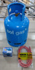 GAS SHELL SOL BOTTLE + GAS + ADAPTOR + HOSE + 2CLIPS COMPLETE KIT
