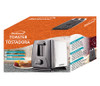 TOASTER 2 SLICE BRENTWOOD TS-280S STAINLESS STEEL 650w