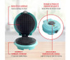 WAFFLE CONE MAKER BRENTWOOD TS-1405BL