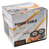 POWER CABLE CAR 8G I-HEAT-PC8-150 ORANGE BLASTKING SOLD PER YARD