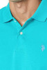 Men Shirt Polo US Polo Teal luxury feel