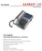 TELEPHONE SANKEY TS-725CID W/CALLER ID