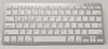 COMPUTER MINI KEYBOARD WIRELESS BK3001 SILVER & WHITE