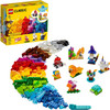 Toy LEGO Classic Creative Transparent Bricks 11013 Building Kit (500pcs)
