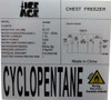 FREEZER ICE AGE IA35088 5CF 137L