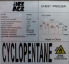 FREEZER ICE AGE IA90088 11CF 295L