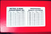 O-RING METRIC ASSORTMENT KIT RED KIT OR201 SOLD EACH
