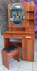 DRESSER WITH MIRROR & SEAT 625 A+B