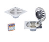 FLOOR DRAIN STRAINER SQUARE CENTURION SFD01