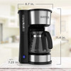 COFFEE MAKER BLACK & DECKER CM0755S-MX 4IN1 BLACK