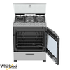 STOVE 6 BURNER WHIRLPOOL LWFR7200S WITH XPERT FLAMMA 30" 1Y