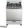 STOVE 6 BURNER WHIRLPOOL LWFR7200S WITH XPERT FLAMMA 30" 1Y