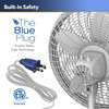 FAN 18" STAND LASKO 1820 110V WHITE