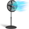 FAN 18" STAND LASKO 1827 110V BLACK