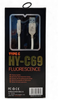 CABLE USB HEYU HY-C69 2.1A TYPE-C 1000MM FLUORESCENCE