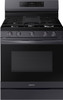 STOVE 5 BURNER SAMSUNG NX60A6511SG BLACK STAINLESS STEEL WITH AIR FRYER & PLATE-GRIDDLE