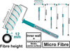 ROLLER BRUSH 9" WITH TELESCOPING HANDLE TOTAL THT8592T
