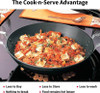 DEEP DRY PAN HAWKINS FUTURA AD75S L72 7.5L 36CM HARD ANODISED WITH LID